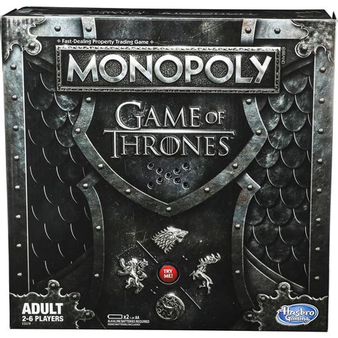 Monopoly Game of Thrones Board Game for Adults.